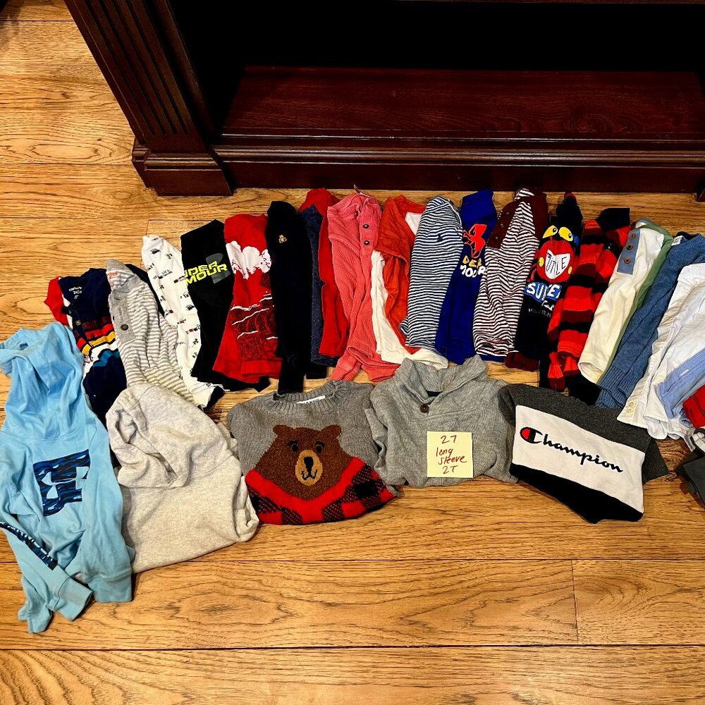 2T Boy Long Sleeve Shirts